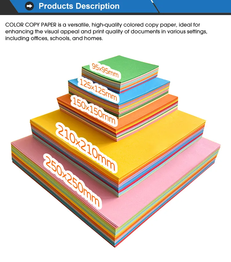 premium colored a4 copy paper