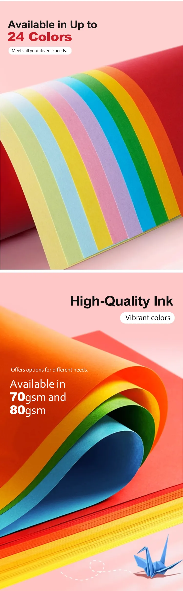 premium colored a4 copy paper